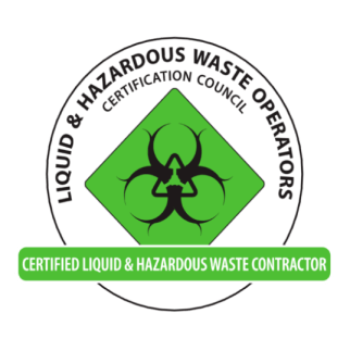 Certified Hazardous Waste Contractor